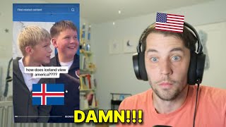 savage European kids dissing America reaction [upl. by Kreis38]