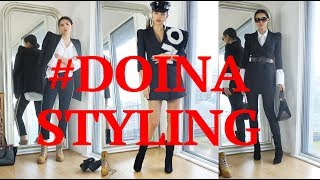 DoinaStyling 1 piece 5 different outfits How to Wear a Blazer Dress [upl. by Hatfield456]