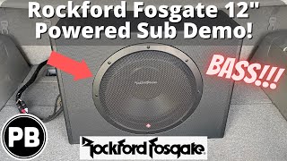 Best Powered Sub On Amazon Rockford Fosgate 12quot  P30012 [upl. by Una887]