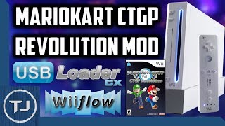 How To Install Mario Kart Wii CTGP Mod Without Disk USBLoaderWiiFlow NOT LATEST VERSION [upl. by Ettevad]