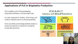 Application Of PHA amp PLA In Bioplastics Production [upl. by Marte469]