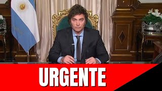 🛑 Urgente JUBILADOS y PENSIONADOSJavier Milei acaba de tomar una DECISIÓN de último momento ❗ [upl. by Dyson284]