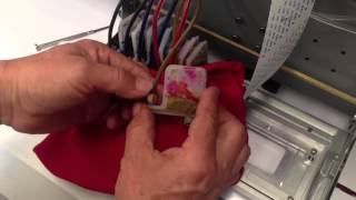 Como cambiar damper en cabezal epson DX5 [upl. by Sirrom]