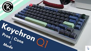 Keychron Q1 Knob Edition 1 Year Later  Pros Cons amp Mods [upl. by Oalsinatse]