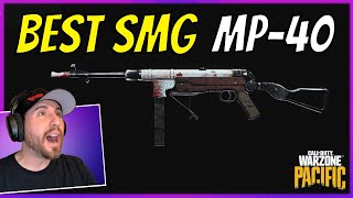 NEW Overpowered SMG MP40 Class Setup in Warzone Pacific Caldera Loadout Gameplay [upl. by Marder]