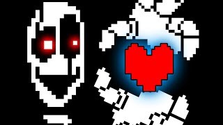 Undertale  Gaster amp Deprived Gaster Fight Fanmade [upl. by Arezzini874]