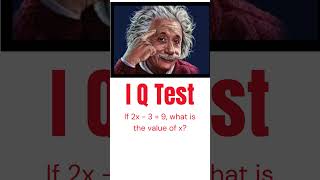 MATHES IQ Test iqtrick iqtest maths mathematics iq iqtestonlineshorts [upl. by Howlyn]