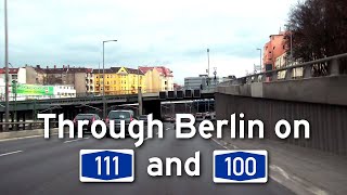 Through Berlin on A111 and A100 [upl. by Gamin427]