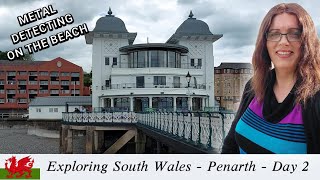 Discovering Penarth Pier  Metal detecting in Penarth [upl. by Aley817]