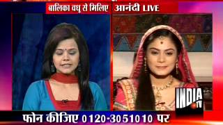 Anandi live on India TV Part 2 [upl. by Marsland]