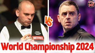 Ronnie osullivan vs Sturt Bingham world champion of championship 2024 [upl. by Ahsrat]