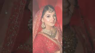 “Traditional Indian Bridal Glam A Red Dress Spectacle” fashion indianwedding bridal [upl. by Niattirb]