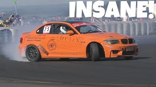 550HP BMW 1M V10 DRIFTING [upl. by Anawqahs506]