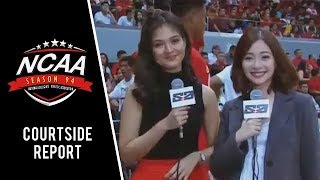 NCAA 94 MB Angelique Manto Ceej Tantengco report from courtside for Finals G2 [upl. by Godspeed]