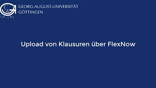 Upload von Klausuren über FlexNow [upl. by Phillip]