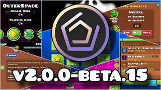 EL NUEVO MOD PARA GEOMETRY DASH 22 EN ANDROID Geode [upl. by Ecirtael]