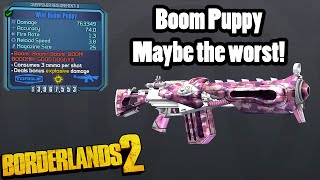 Borderlands 2 Boom Puppy Is it the worst weapon [upl. by Nyved]