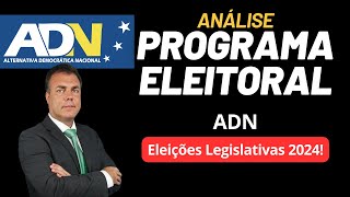 Análise Programa Eleitoral  ADN  Alternativa Democratica Nacional Legislativas 2024  Zuga TV [upl. by Renzo357]