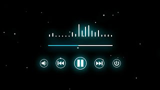 Black Screen Music Spectrum Template Video  1 Minute Audio Visualizer Effects For Kinemaster Edits [upl. by Alyakcim]