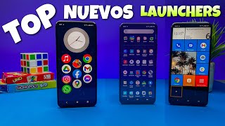 🚀 TOP 10 LAUNCHERS Nuevos y EXCLUSIVOS para ANDROID 🤖 Pack de Launcher 🔥 2024 [upl. by Darahs]