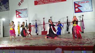 taplejung littlebuddha boarding school ka student haruko NCC dance competition at yangshila [upl. by Aicilas207]