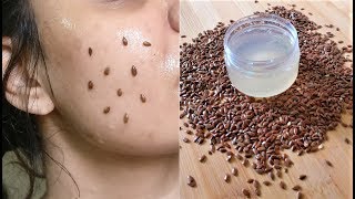 Do this 10 mins Every Morning amp look 18 years old Skin Tightening Face Mask Anti Aging Flaxseed Gel [upl. by Anitrak]