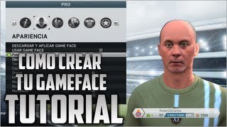 Tutorial como crear tu GameFace  FIFA 14 [upl. by Ylliw]