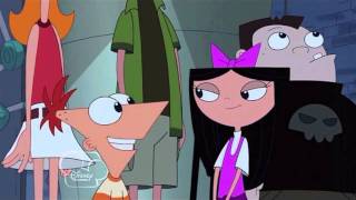 Phineas amp Ferb Isabella Kisses Phineas [upl. by Anilehcim]