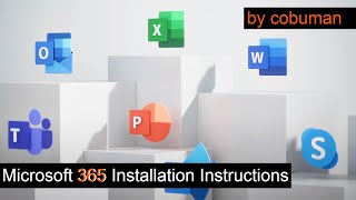 StepbyStep Guide Installing Microsoft Office 365 at Home or Work [upl. by Anayek285]