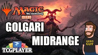 💀🌳GOLGARI MIDRANGE IS A COMBO DECK  Bloomburrow Standard magicthegathering mtg mtgarena mtga [upl. by Noreht]