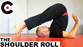 The Shoulder Roll aka Granby Roll Tutorial  5 Easy Steps White Belt Grappling Basics [upl. by Nref]