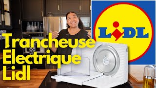 Test de la trancheuse électrique Lidl 2024 [upl. by Etteve581]