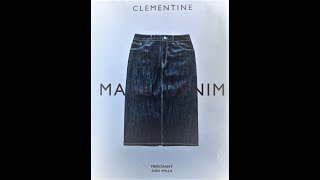 Merchant and Mills Clementine Skirt [upl. by Llet]