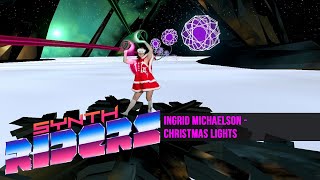 360° MIXED REALITY VR CAM Ingrid Michaelson  Christmas Lights Expert on Synth Riders VR [upl. by Irmina]