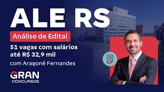 Concurso Assembleia Legislativa RS  Análise de Edital 51 vagas com salários de até R 329 mil [upl. by Nelac636]