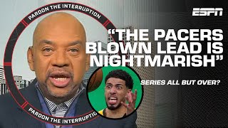 A DEMORALIZING LOSS 😖 The Pacers made a BUSHEL FULL of mistakes  Michael Wilbon  PTI [upl. by Ecyal]