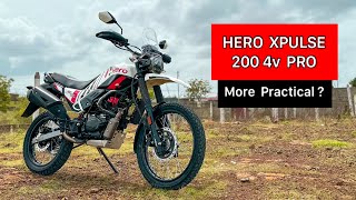 2023 Hero Xpulse 200 4v Pro  Most Affordable Rally Adventure Motorcycle [upl. by Aztiray471]