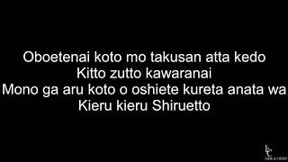 NARUTO SHIPPUDEN Nanimo Lyrics [upl. by Aratal]