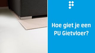 Hoe giet je een PU Gietvloer  Polyestershoppennl [upl. by Lula119]