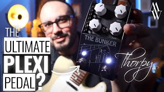 THORPY FX BUNKER  Love Tone Brown Source  Marshall Plexi  Handwired Guitar Pedal [upl. by Ruiz]