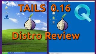 TAILS 016 Linux Distro Review [upl. by Noellyn892]