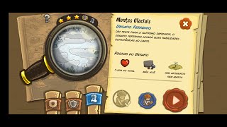 Kingdom Rush Montes glaciais Desafio Ferrenho Gameplay PTBR [upl. by Sukram]