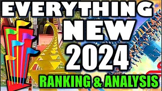 Everything NEW at Six Flags for 2024 – Ranked From Worst to Best [upl. by Antsirhc]