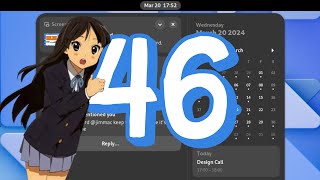 GNOME 46 The Lazy Review [upl. by Nolrah]