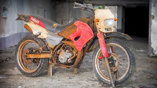 Restoration Abandoned Yamaha Motorcycle  Full Video [upl. by Airlie]