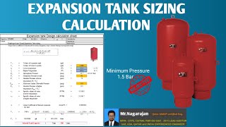 Expansion Tank Design Calculation l Expansion Tank Sizing l Design Mistakes l Step by Step Procedure [upl. by Jennie]