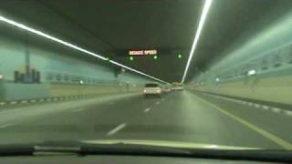 DUBAI CITY Dubai Airport Tunnel [upl. by Sumner920]