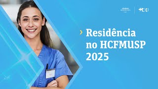 Residência Multiprofissional no HCFMUSP 2025 [upl. by Elorak]