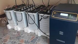 3kva off grid solar system installationexploration in tamil [upl. by Tnecniv]