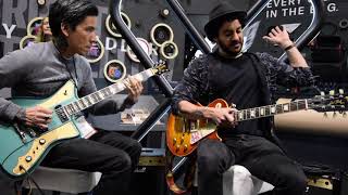 Rivolta Mondata Baritone VII demo with RJ Ronquillo and Art Menezes at NAMM 2020 Part 1 [upl. by Auahsoj620]